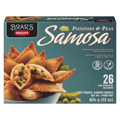 Brar's Potatoes & Peas Samosas 624g
