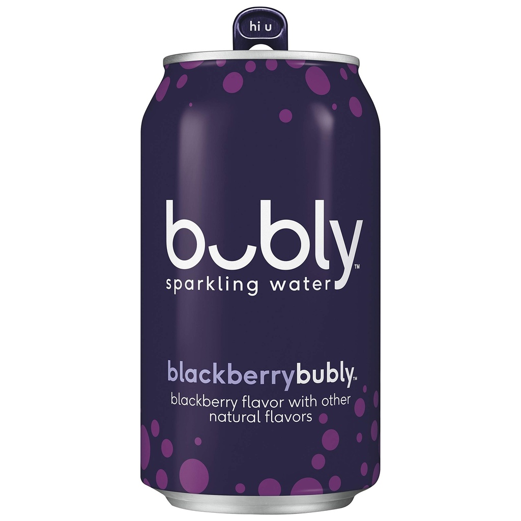 Bubly Blackberry Sparkling Water 355 ml