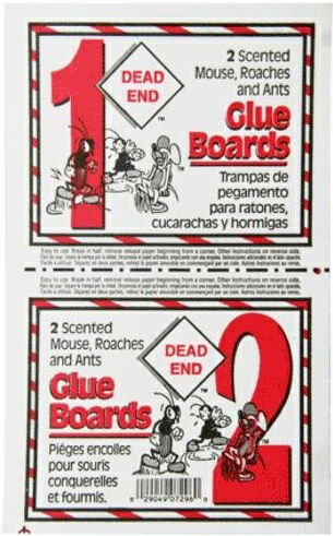 Dead End Mouse/Insect Glue Board 2Pk