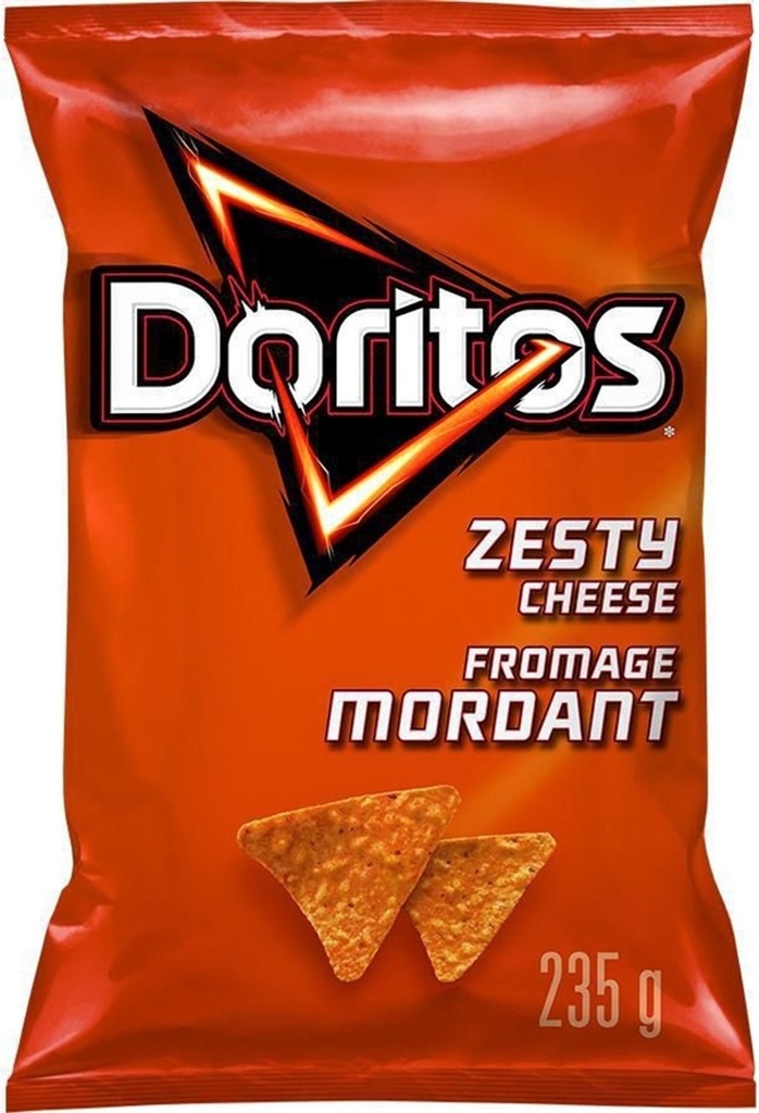 Doritos Zesty Cheese 235g