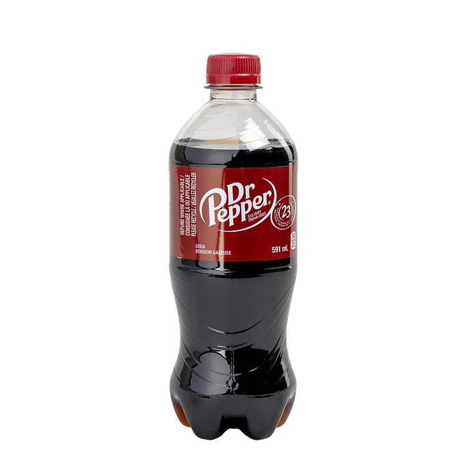Dr Pepper Soda 591 ml