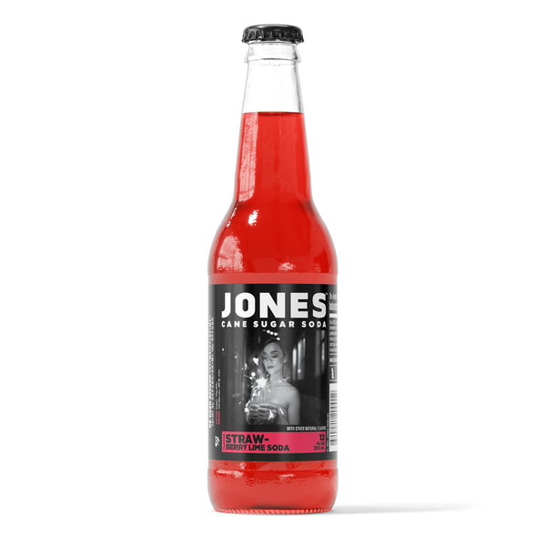 Jones Strawberry Lime Soda 355ml