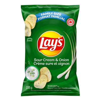 Lay's Sour Cream & Onion 235g
