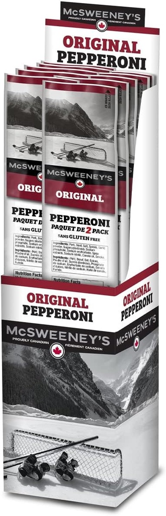 McSweeney's Original Pepperoni 2 Pack 80g