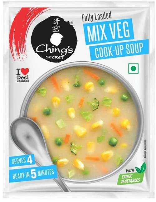 Chings Mix Veg Soup 55g