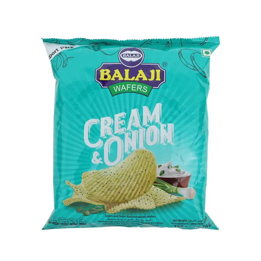 Balaji Cream & Onion 135g