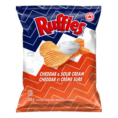 Ruffles Cheddar & Sour Cream 200g