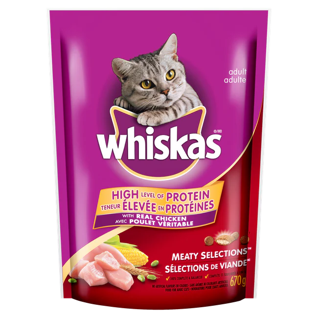 Whiskas Pet Food 670g