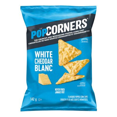 Popcorners white cheddar 142g