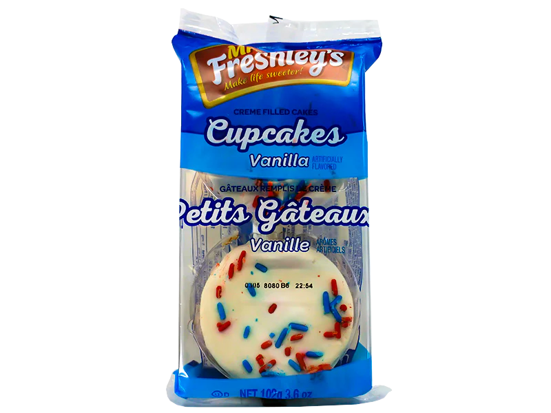 Mrs. Freshly's Vanilla Cup Cake 102g