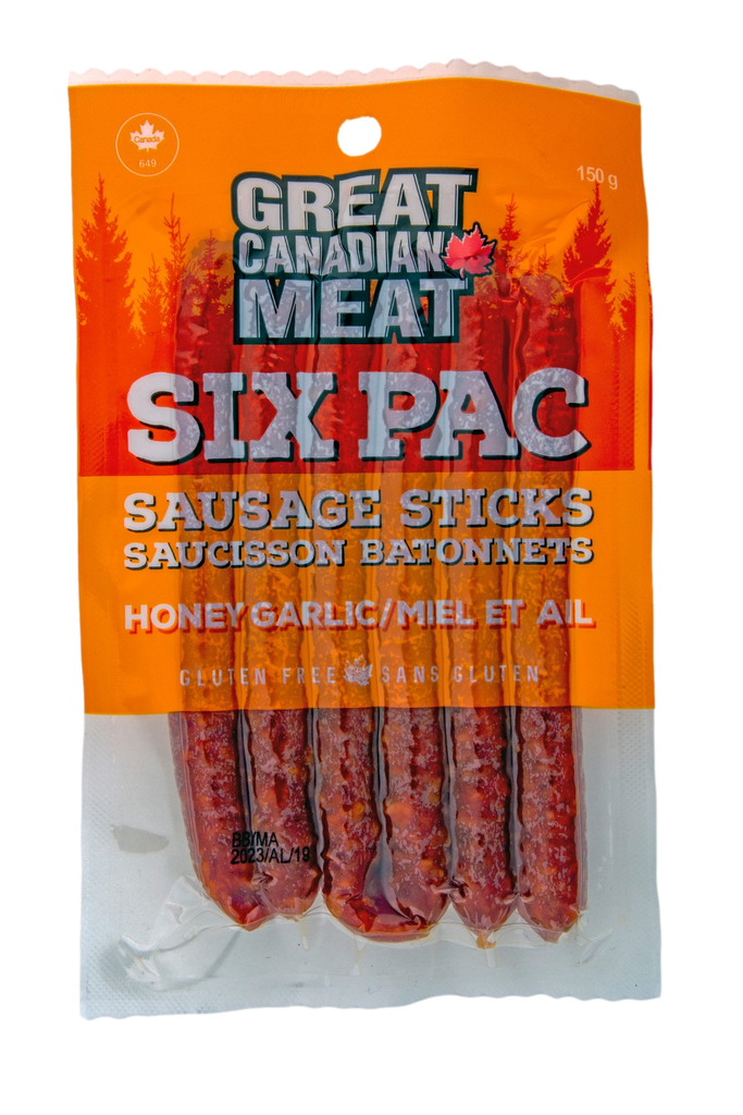 GC Meat Six Pack Honey Garlic 150g