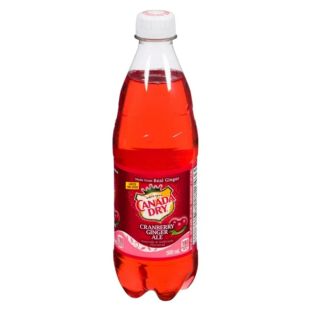 Canada Dry Ginger Ale Cranberry 500ml
