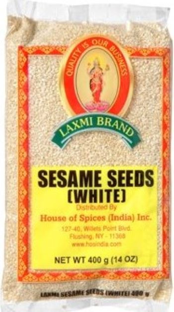 Laxmi Sesame Seeds White 400g