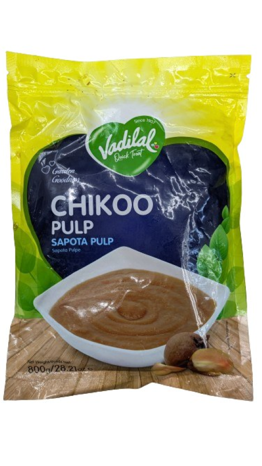 Vadilal Chickoo Pulp 800g
