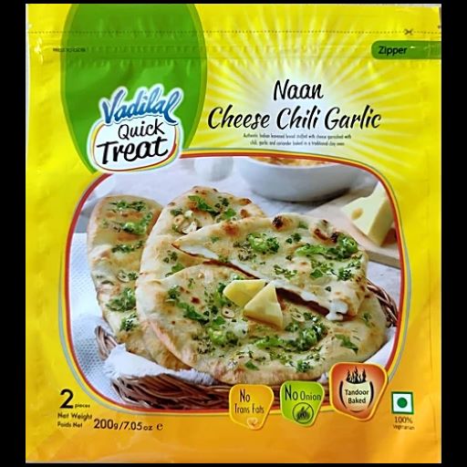 Vadilal Cheese Chilli Garlic Naan 100g