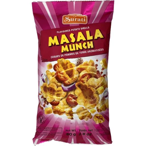 Surati Masala Munch Shells 80g
