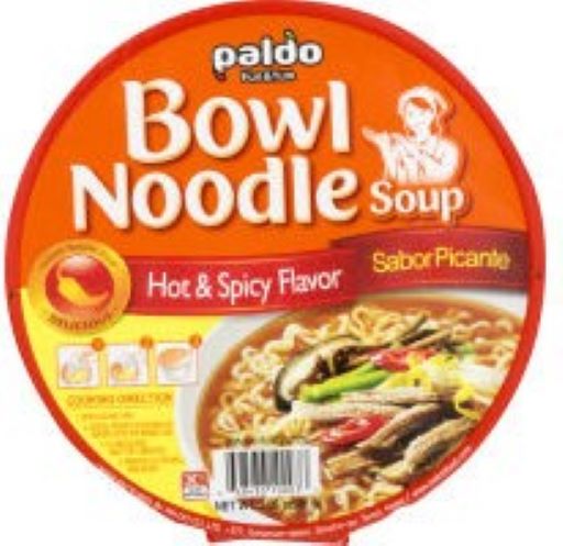 Paldo Noodle Bowl-Hot & Spicy 86g