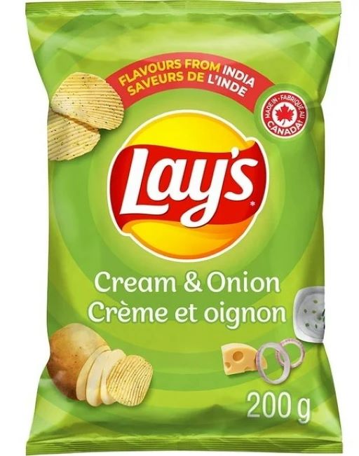 Lay’s Cream & Onion 200g