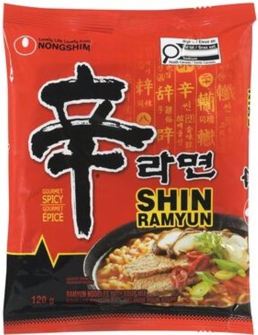 Shin Ramyum Spicy Noodle 120g