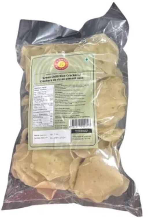 Kamal Green Chilli Crakers 380g