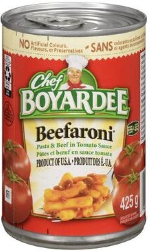 Chef Boyardee Beefaroni 425g