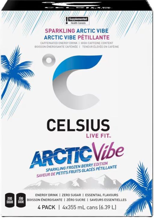 Celsius Arctic Vibe 4Pk