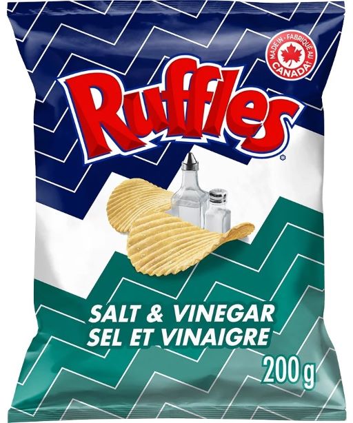 Ruffles Salt & Vinegar 200g