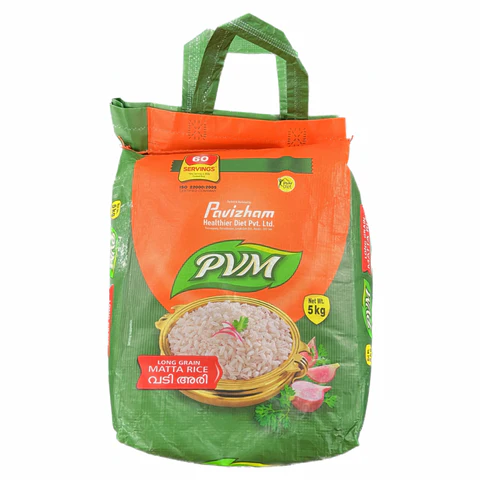 Pavizham Short Grain Matta Rice 22lb
