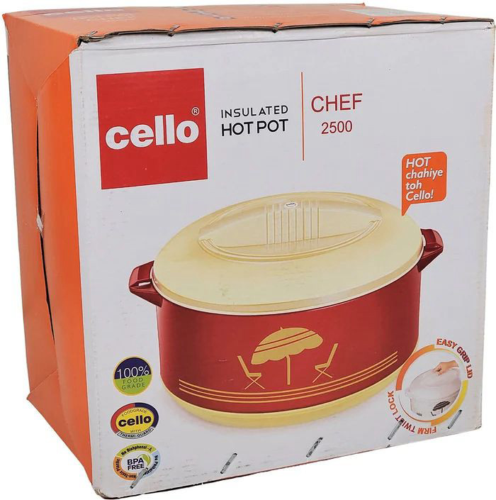 Cello Casserole - Insulated Hot Pot 2.5L